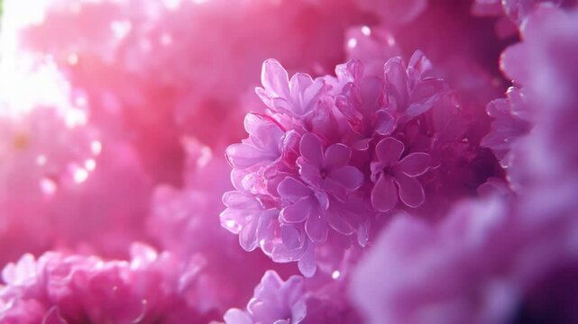 close up of pink dahlia, close up of pink tulip, flower, cherry bloosom