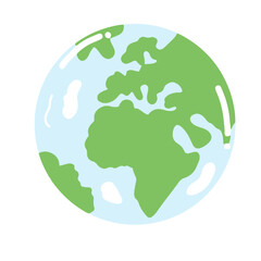 illustration saving worlds with green tree. Earth day poster collection for graphic 