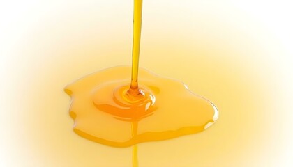 Honey isolated on white background