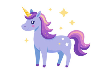 unicorn vector illustration  