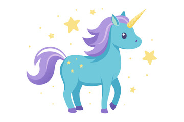 unicorn vector illustration  