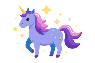 unicorn vector illustration  