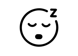 Sleeping Emoji with 