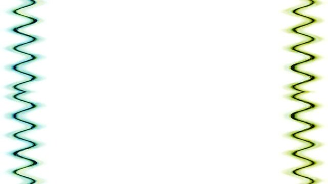 Abstract Zigzag Border Frame Design