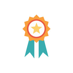 Award Certificate isolated on transparent background