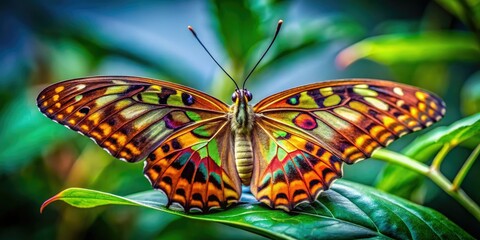 Obraz premium Stunning High-DOF Butterfly Photo: Macro Photography, Insect Wings, Nature Closeup, Detailed Butterfly Image, Schmetterling5, Wildlife Photography, Beautiful Butterfly