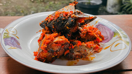 Spicy Indonesian Tuna Dish 