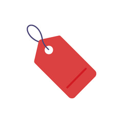 Luggage Style Price Tag isolated on transparent background