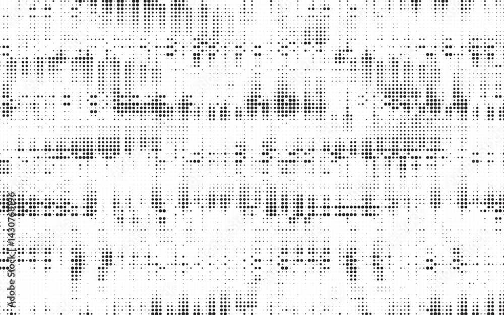 Leinwandbilder halftone vector background. monochrome halftone pattern. abstract geometric dots background. pop art