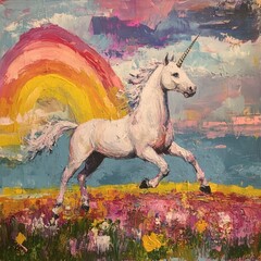Unicorns & rainbows