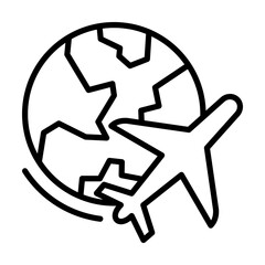 travel single icon