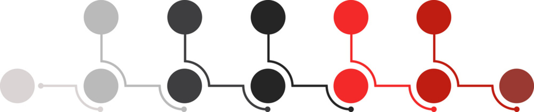 Connected circles