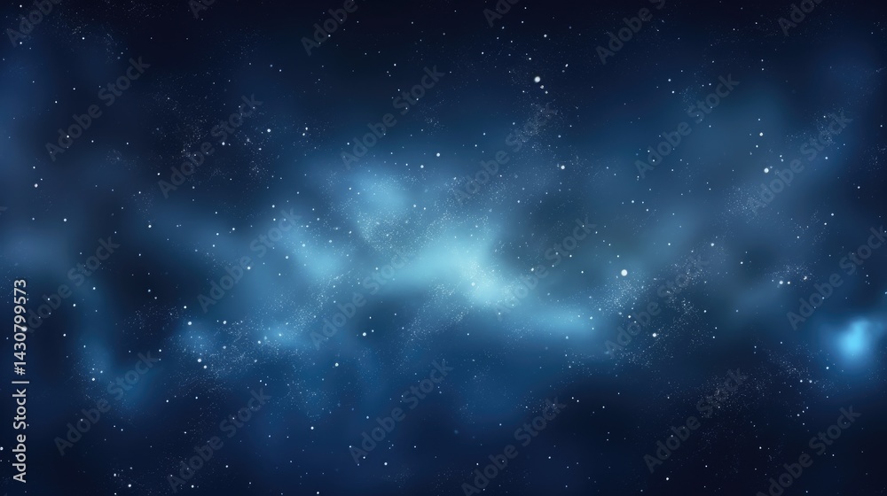 Canvas Prints abstract background of the milky way galaxy, starry sky with black space in the center. elements of 