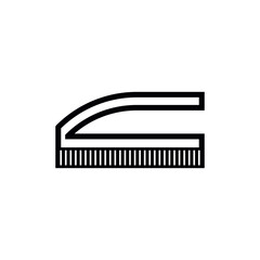 floor brush icon