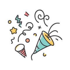 celebration icon, celebration vector illustration-simple illustration of celebration, perfect for celebration logos and icons