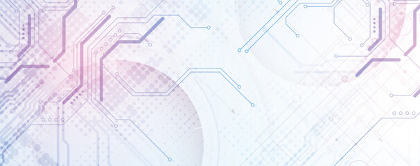 Circuit abstract background for science and business presentation