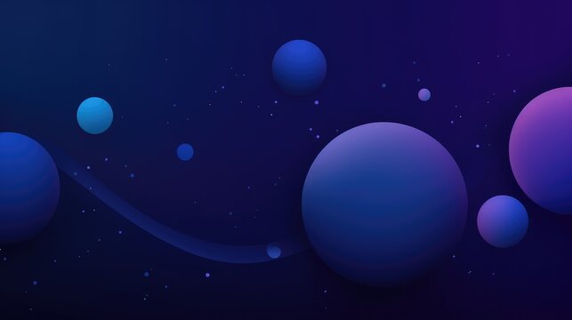 abstract background vector with blue color and gradient, 3d rendering illustration on a cbackground, simple shapes
