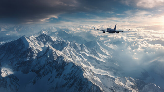 skiers on ski resort