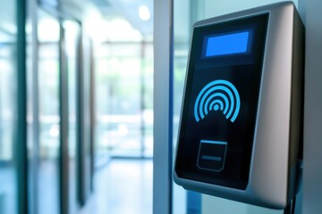 Access control system for secure entry in modern office building