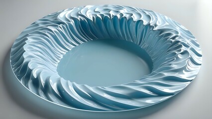 silver bracelet on white background