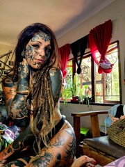 Beautifull Tattooed Girl