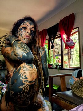 Beautifull Tattooed Girl