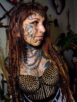 Beautifull Tattooed Girl