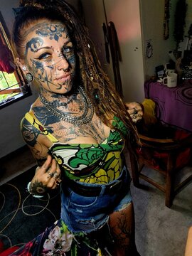 Beautifull Tattooed Girl