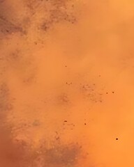 Orange Abstract Texture with Dark Specks