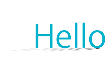 よく目立つ、Hello（ハロー）のロゴマーク
