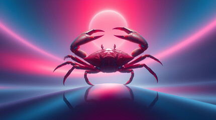 Mystical Celestial Crab: The Spirit of Cancer
