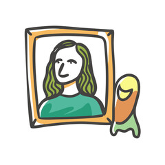 masterpiece icon, masterpiece vector illustration-simple illustration of masterpiece, perfect for masterpiece logos and icons