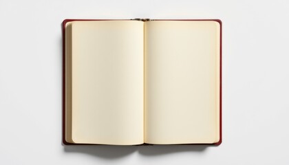 Creating blank pages in a notebook home office digital photography minimalist overhead view inspiration