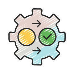 options icon, options vector illustration-simple illustration of options, perfect for options logos and icons