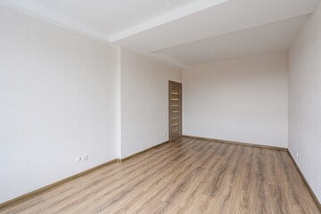 standard room interior apartment. view kind of decor home decoration in hostel house for sale. empty room renovated