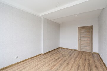 standard room interior apartment. view kind of decor home decoration in hostel house for sale. empty room renovated