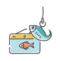 phishing icon, phishing vector illustration-simple illustration of phishing, perfect for phishing logos and icons