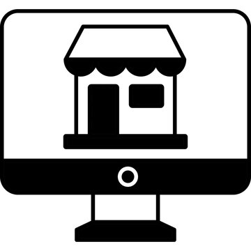 Online Marketplace  SVG Icon