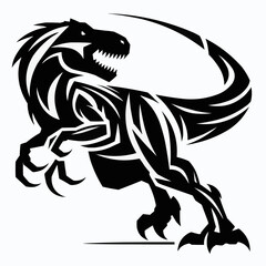 vector illustration of a dragon