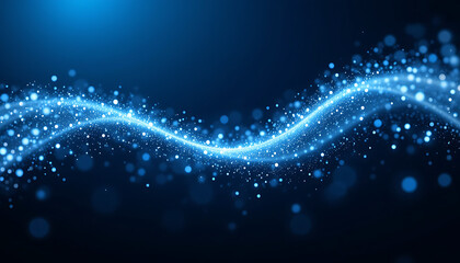 "Futuristic Blue Abstract Technology Background for Digital Innovation Concepts"

