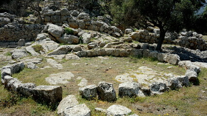 Die antike Stadt Lato auf Kreta © Jogerken