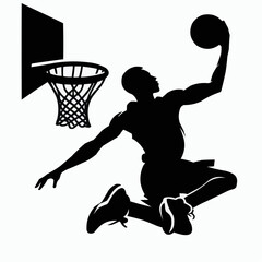 basketball player silhouette