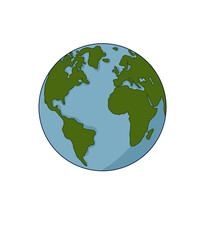 green earth globe