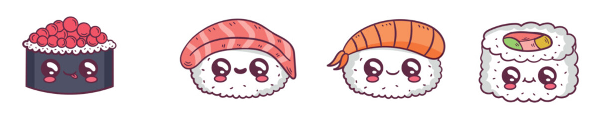 Set Sushi Cute