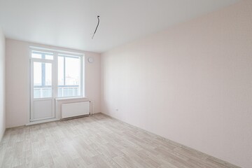 standard room interior apartment. view kind of decor home decoration in hostel house for sale. empty room renovated
