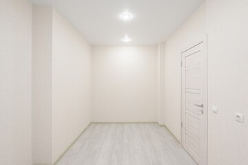 standard room interior apartment. view kind of decor home decoration in hostel house for sale. empty room renovated