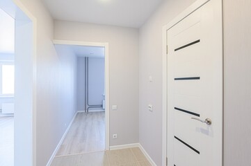 standard room interior apartment. view kind of decor home decoration in hostel house for sale. empty room renovated