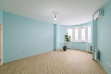 standard room interior apartment. view kind of decor home decoration in hostel house for sale. empty room renovated