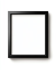 Empty Black Picture Frame (3)