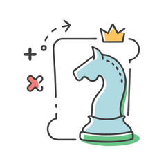 strategy icon, strategy vector illustration-simple illustration of strategy, perfect for strategy logos and icons